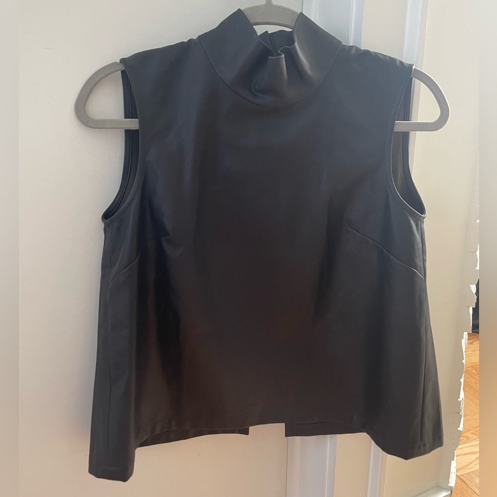Rachel Comey Mock Neck Sleeveless Top